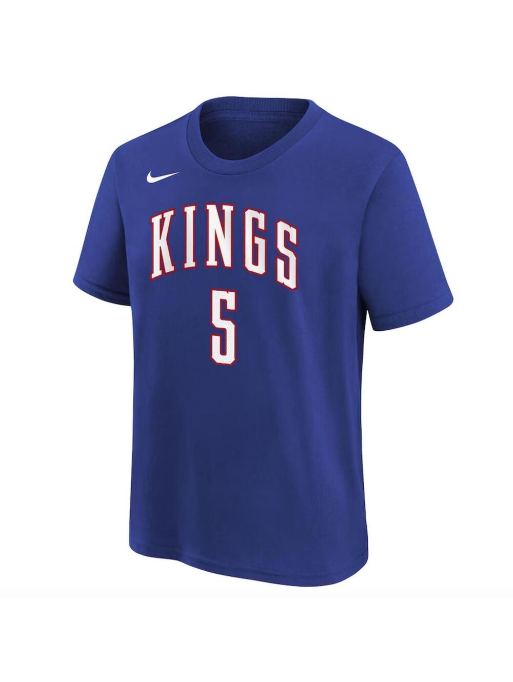 (C231) Nike NBA Sacramento Kings De'Aaron Fox #5 City Edition T-Shirt Youth